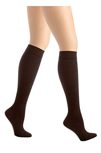 Activa Class 2 Unisex Support Socks 18 - 24 mmHg Brown Medium — view 2