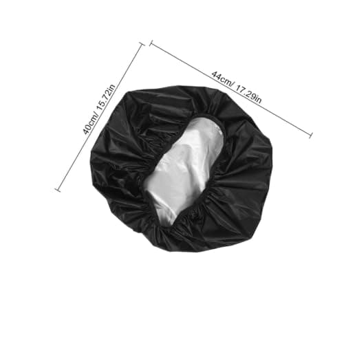 PACKOVE Waterproof Backpack Rain Cover for Hiking and Travel, Black — view 2
