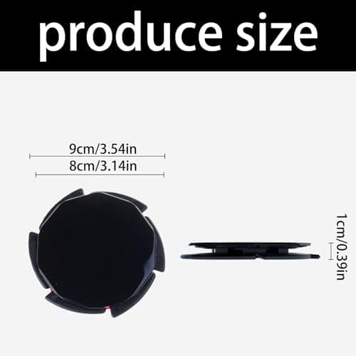 KieTeiiK Curved Dashboard Mounting Disc Set of 2 Enhanced Adhesive Phone Holder Base Suitable for Stable Car Mount Compatibility Nonslip Dashboard Phone Mount — view 3
