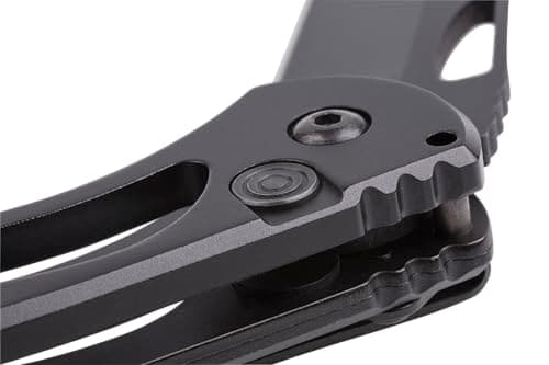 Wolfcraft Folding Knife with Aluminium Grip, 70 mm Blade Pocket Knife — view 5
