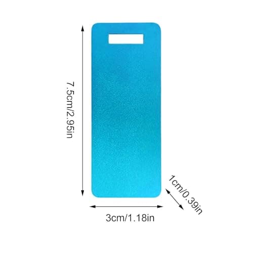 Luggage Tag, Portable Erasable Safe Aluminium Identifier, Metal Suitcase Tag - For Travel Trips Holiday Bags Suitcase Airports Airplanes — view 5