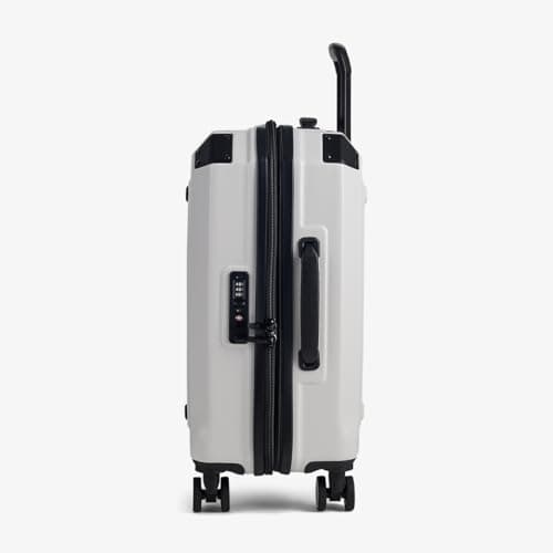 Rock Alpine Small 39/45L Expandable Suitcase - White — view 3