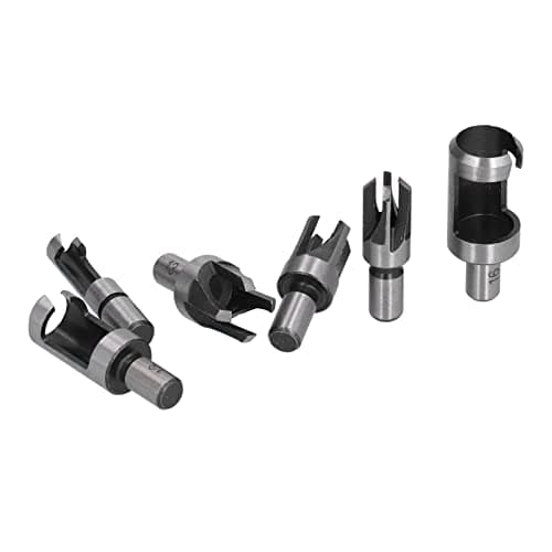 Cork Drill with Connector Cutters, 8 Pieces of High Carbon Steel for Woodworking Tenon Holes on Bank Drilling — view 2