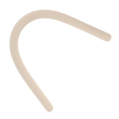 Outanaya Portable Car Headrest Hooks Flexible Hanging Organizer for Handbag Purse Coat Beige Adjustable Vehicle Storage for Rv Interior and Travel Accessories