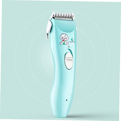 PRETYZOOM Electric Hair Clipper Rechargeable Cordless USB Charging Low Noise Hair Trimmer with Washable Head Safety Teeth Precision for Home and Haircut Sky-Blue — view 2