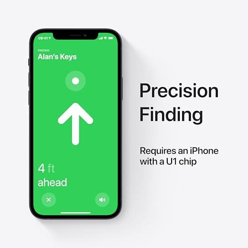 Apple AirTag (1st generation). Track your keys, wallet, luggage, backpack. Replaceable battery. Water-resistant. One-tap set up with iPhone or iPad. — view 4