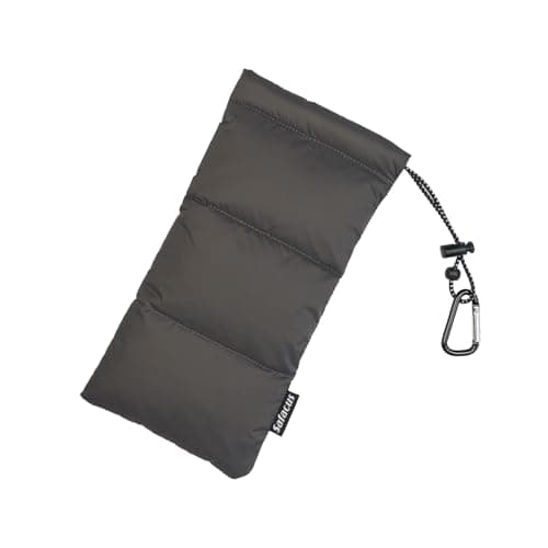 SAFACUS Thermal Phone Case for Outdoor Camping Beach Skiing - Prevents Freezing & Overheating, Extends Battery Life, Drop Proof, for Smart Phone Pouch Cover Bags (brown)