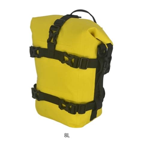 KTUXZCI Durable Polyester Fiber Motorcycle Tail Bag Saddle,Yellow,8l — view 5