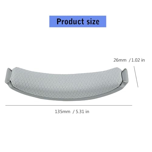 Kaeltsyn Headsets Headband Cushion Pad for QC35 QC35II QC45, Cotton linen — view 3