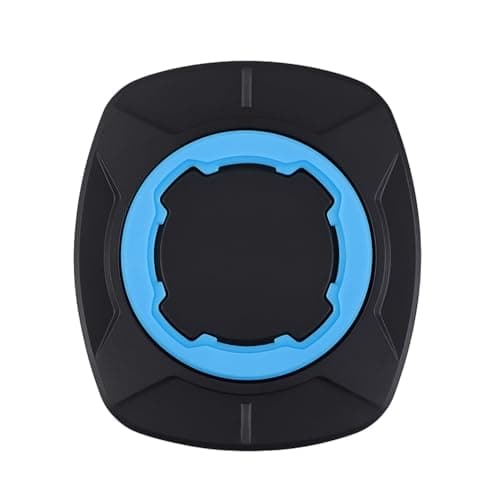 BKCREATIONS Universal Adapter for Motorcycle and Bike Mount – Quick Attachment Compatible with Quad Lock System – Adhesive for Smartphone and Case, Black — view 2