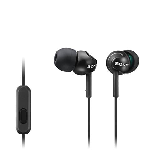 Sony MDREX110APB.CE7 Deep Bass Earphones with Smartphone Control and Mic - Metallic Black — view 2
