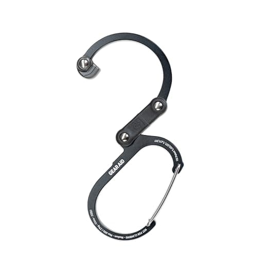 HEROCLIP GEAR AID Medium - Carabiner Clip, Hook & Hang Camping Accessories, Handbag, Purse or Backpack, Baby Pushchair Pram Hanger, Multifunctional Gadget for Fishing, Hiking & Travel — view 2