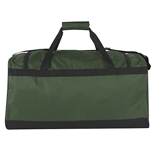 Trailmaker 55 Litre Canvas Duffle Bags for Men & Women for Traveling, the Gym, and as Sports Equipment Bag/Organizer (Green) — view 5
