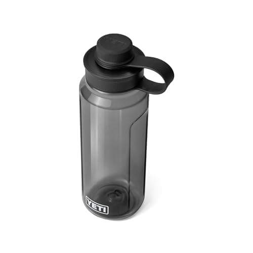 YETI Yonder 34 oz (1L) Water Bottle with Tether Cap, Charcoal