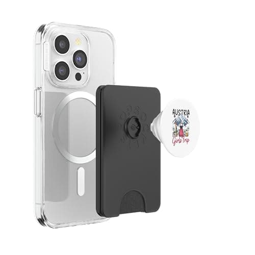 Austria Girls Trip Skiing Vacation PopSockets PopWallet for MagSafe — view 3