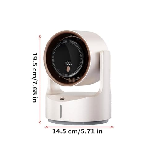 Air Circulator Fan 100-speeds Adjustable USB Rechargeable — view 6