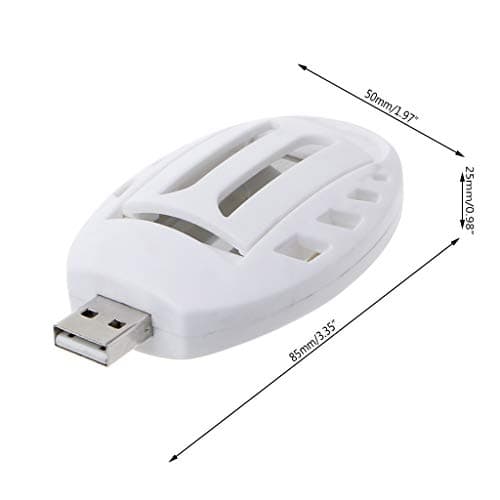 Portable Usb Electrical Mosquito Repellent Killer Hiking Outdoor Summer Home New Insect Repellent White — view 2