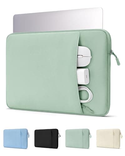ProCase Laptop Sleeve 13" for MacBook Neo/Air/Pro 13-13.6 inch with A18/M5/M4/M3/M2/M1 Chip 2026-2016, Computer Case Also Compatible with 13"HP Dell ASUS Lenovo Acer Chromebook -Willow Green