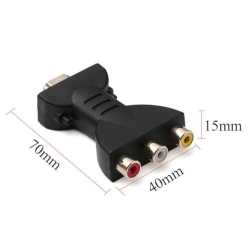 High-Definition Output Interface to Converter AV Multimedia, Adapter Video — view 2