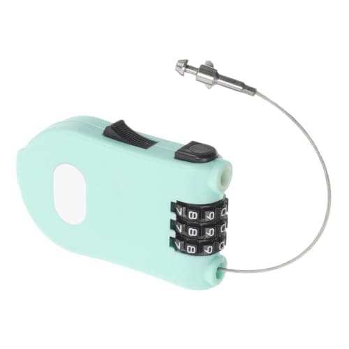 Mini Retractable Combination Cable Lock for Bike and Strollers