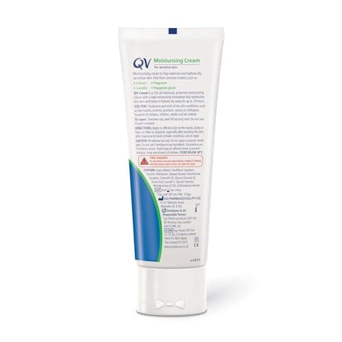 QV Cream 100g Hand, Face Travel-Size Moisturiser for Sensitive & Dry Skin — view 2
