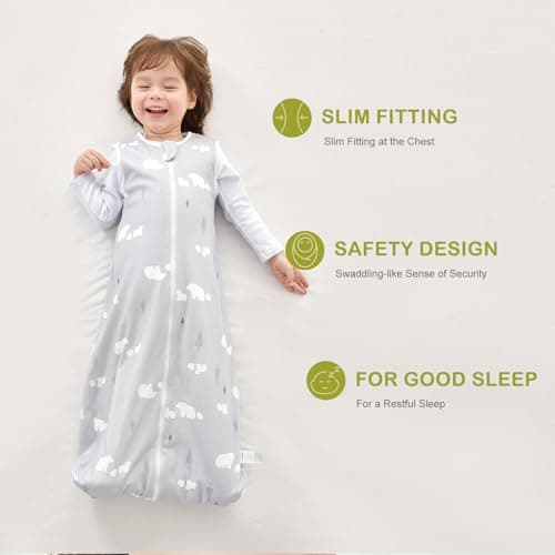 Nivolltha Baby Sleeping Bag 1.5 TOG Cotton Bear L — view 2