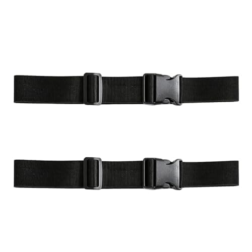 2 Pack Mattress Storage Straps,Black Adjustable 150cm PP Compression Straps with Buckle,Heavy Duty Moving Bags Holder for Memory Foam Bed Topper Roll Packing,Campervan Roof Rack, Under Bed Support