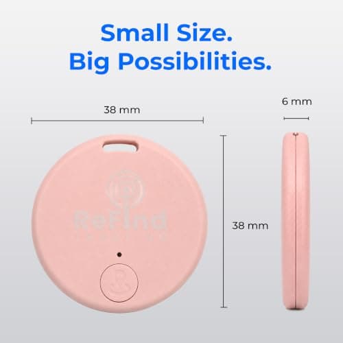 ReFind R2 Smart Tracker for Android and iPhone, Pink — view 2
