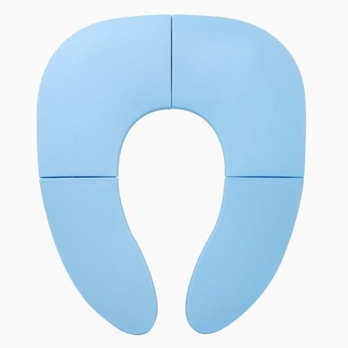 Ram® Kids Childrens Folding Potty Training Toilet Seat Travel Toilet Seat with Suction Cups — view 3