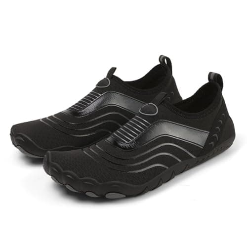 Wide Toe Box Water Shoes for Women and Man,Slip-On and Non Slip Aqua Quick Dry Shoes for Swimming Yoga Hiking