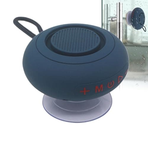 Bathroom Speaker, Waterproof Speaker Suction Cup Subwoofer — view 2