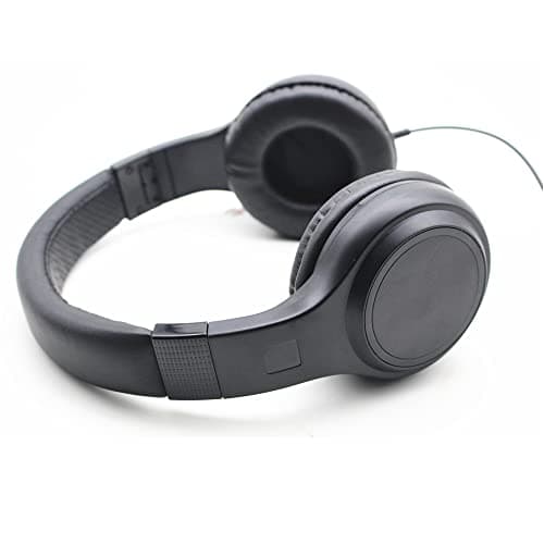 Saidbuds Retractable Wired Stereo Headphones Foldable Over Ear Headphone with Deep Bass Portable for Home Office Travel Virtual Schooling — view 4