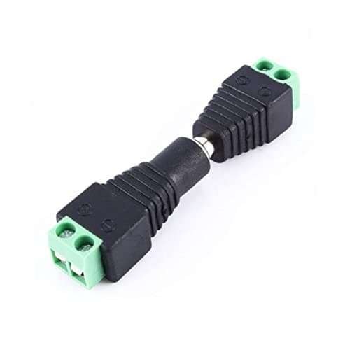 Dc Power Connector 12v Male and Female Plug Adapter 10 Pack