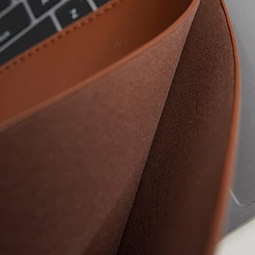 Benfan Laptop Sleeve 13 Inch Compatible with 2024 MacBook Air 13 M3 M2 M1, New MacBook Pro 13 M2 M1 Color Dark Brown — view 5