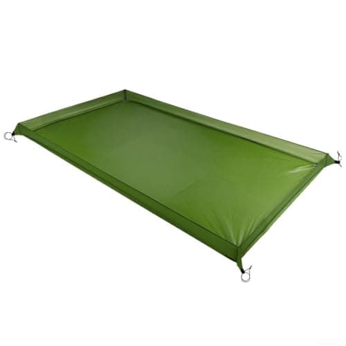 Camping Tent Footprint Tarp, Waterproof Ground Sheet Mat With Pegs