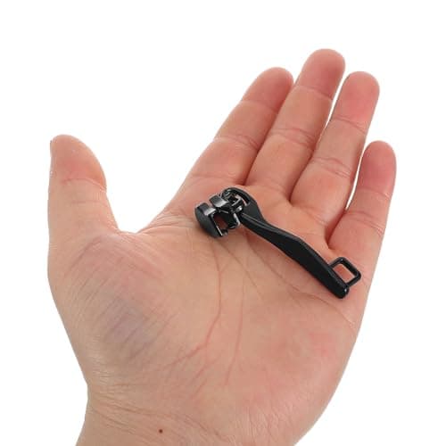 PACKOVE 5 Pairs Suitcase Metal Double-Layer Zipper Slider Lock Hole — view 4