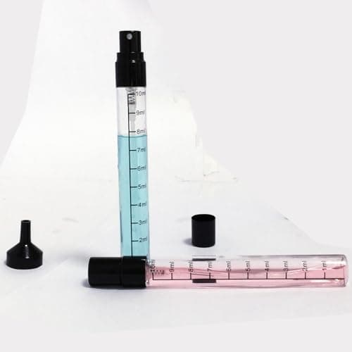 Travel Perfume Atomiser Bottle Refillable, 4 Pcs 10ML Leak Proof Cologne small Spray Bottles set,Portable Perfume Bottle Refillable for Toiletries Travel Perfume Fragrance Container — view 4