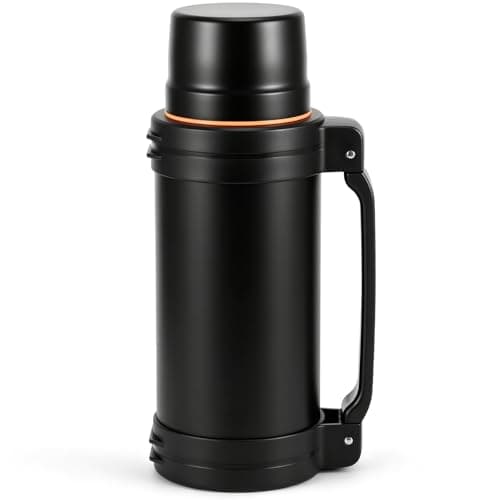 Kinberry 2L Large Flask, Keeps Drinks Hot & Cold for Travel & Camping