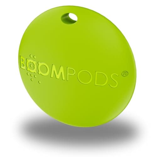Boompods Tag Tracker Bluetooth Tracker Tag, Lime Green