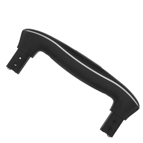 Plastic Luggage Handle Replacement Black with Screws for Suitcase Repair