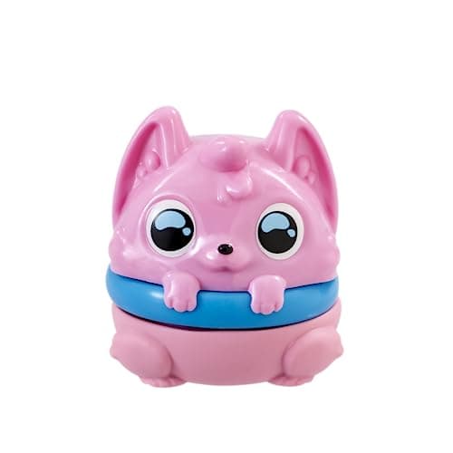 Bottle Besteez: Kool Kitten - Pink | Collapsible 360ml Reusable Bottle | Drip Resistant & Leakproof Kids Water Bottle | Ideal for Back to School | BPA Free — view 2