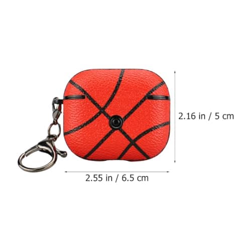 CATIEBYE Shockproof Wireless Earbud Protector Case for 3rd Generation Wireless Earbuds with Genuine Leather Material, Portable and Protects from Bumps, Suitable for Sports and Travel Use — view 2