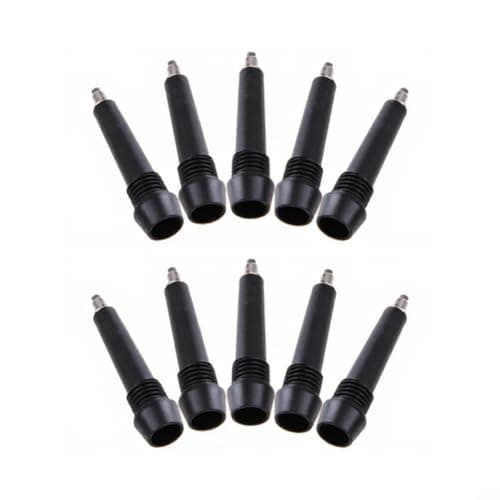 8pcs Hard Metal Trekking Pole Tips Carbon Steel End for Hiking Poles Nordic Poles Rough Terrain 11mm — view 5