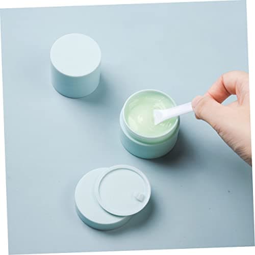 minkissy 8 Pack 30g Refillable Plastic Cosmetic Cream Jars, Leak-proof Lotion Containers for Body Lotion and Makeup Bags, Travel Size Jars for Business Trips — view 4