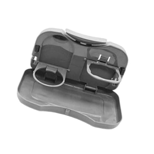 Bnojjellol Foldable Car Backseat Tray Organizers with Cup Holder Suitable for Secure Dining Work and Storage in Vehicles Spill Proof Vehicle Organizers Tray