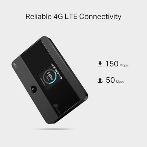 TP-Link M7352 Portable WiFi 6 MiFi, 4G Router with SIM Slot, Mobile Hotspot — view 3
