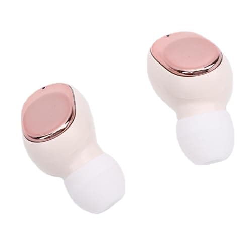 Cocoarm Bluetooth Earbuds, ABS True Wireless Earbuds Bluetooth 5.6 with Noise Reduction, Auto Pairing, 10m Range, 3H Call Time for Music Calls Travel Workout (Cream White)