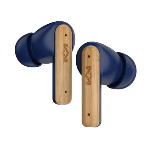 House of Marley Little Bird True Wireless Bluetooth Earbuds - IPX4, Blue