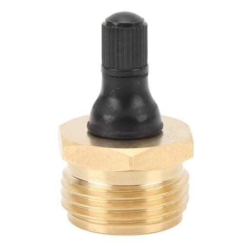 Aramox Blow Out Plug Brass RV Winterizing Adapter Fitting for Water Hose, Clears RV Pipes for Motorhome Travel Trailer, Simple Winter Prep and Line Blowout Use — view 6