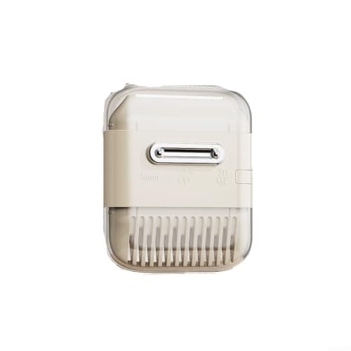 CNANRNANC Adjustable Hair Cutting Comb 3 Settings Multi-Tool(White)